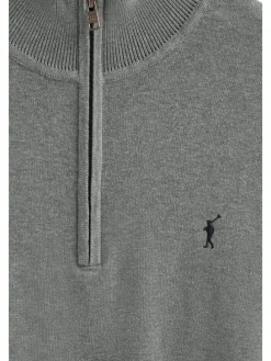 Sweter w kolorze szarym