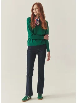 Sweter w kolorze zielonym