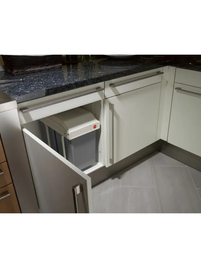 System segregacji śmieci "Multi-Box duo L" do zabudowy - 26 x 43 x 50 cm