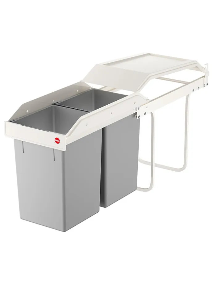 System segregacji śmieci "Multi-Box duo L" do zabudowy - 26 x 43 x 50 cm