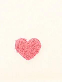 Szal "Heart" w kolorze kremowym - 35 x 48 cm
