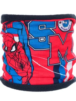 Szal-koło "Spider-Man" w kolorze czerwono-czarnym - 58 x 26 cm