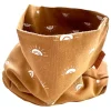 Szal-koło "Sun camel" w kolorze jasnobrązowym - 50 x 24 cm