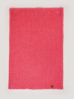 Szal-koło w kolorze różowym - 40 cm