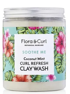Szampon do włosów "Clay Wash - Cocnut Mint" - 260 g