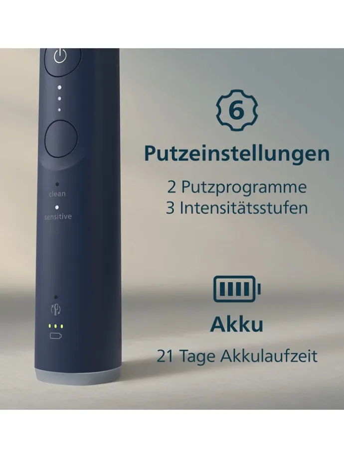 Szczoteczka soniczna "Philips Sonicare 6100" w kolorze granatowym