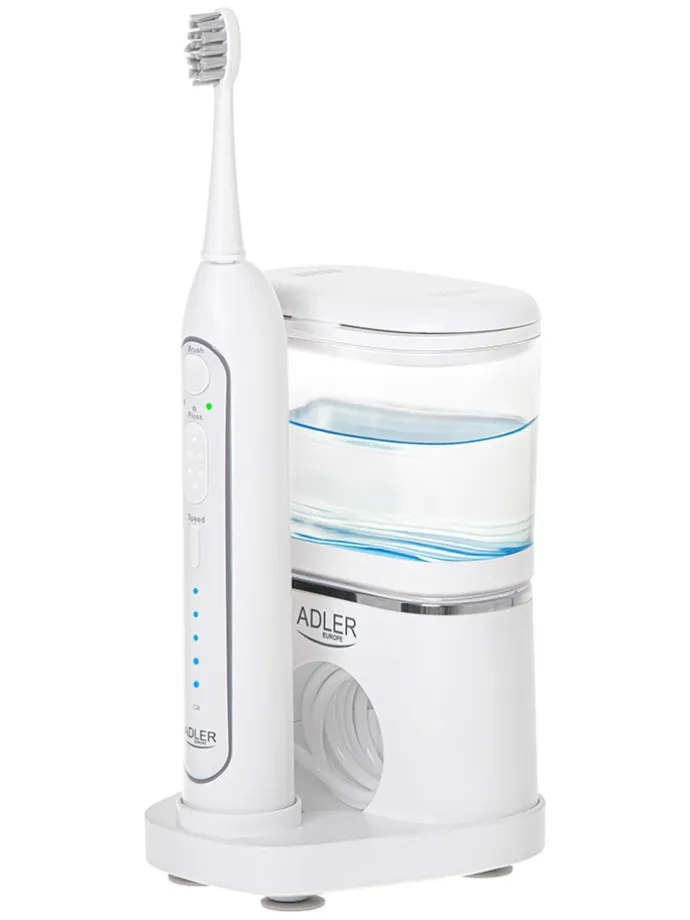 Szczoteczka soniczna 2w1 "AD 2180" w kolorze białym