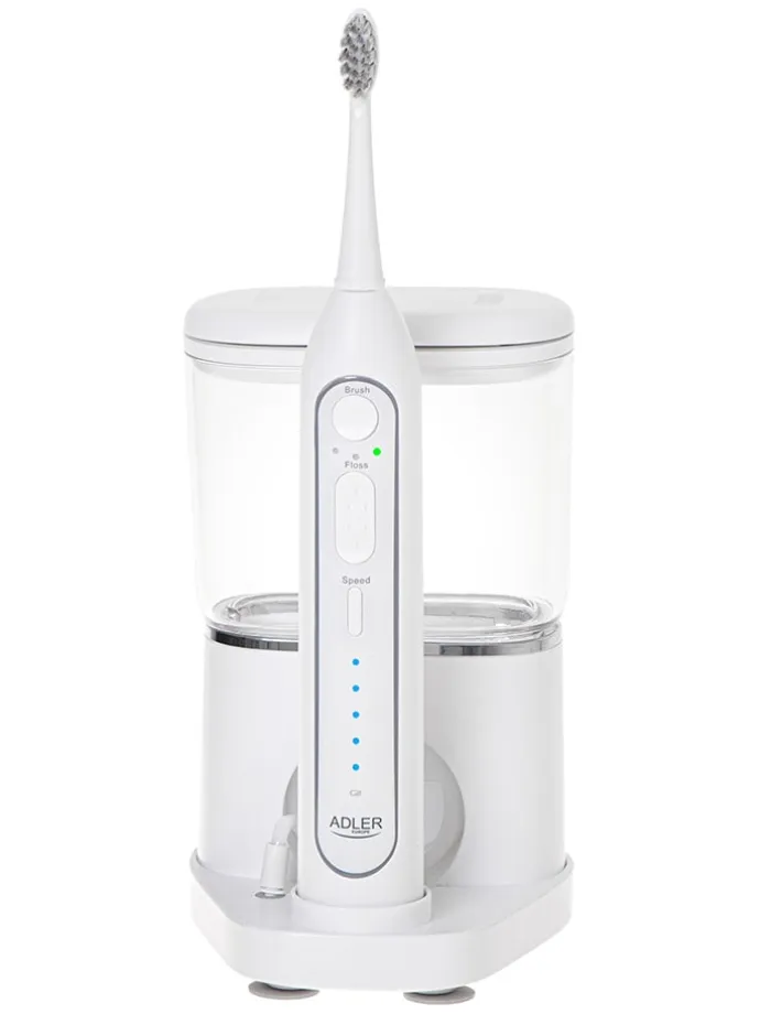 Szczoteczka soniczna 2w1 "AD 2180" w kolorze białym