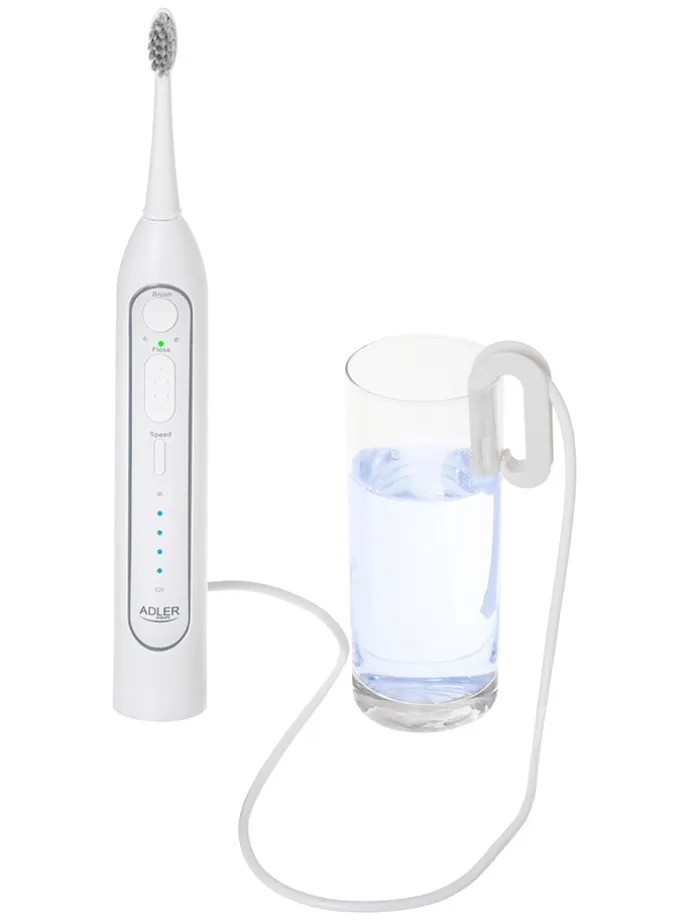 Szczoteczka soniczna 2w1 "AD 2180" w kolorze białym