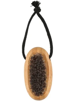 Szczotka w kolorze beżowym do paznokci - 8,4 x 4,2 cm