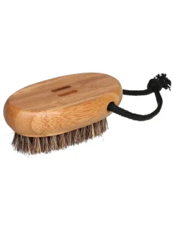 Szczotka w kolorze beżowym do paznokci - 8,4 x 4,2 cm