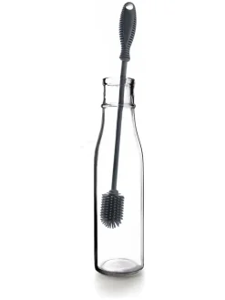 Szczotki (2 szt.) w kolorze szarym do butelek - dł. 31 cm
