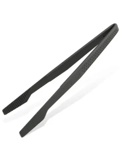 Szczypce kuchenne "Statement" w kolorze czarnym - dł. 31 cm