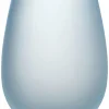 Szklanki (6 szt.) "Happy Hour" w kolorze niebiesko-zielonym - 500 ml