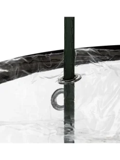 Szklarnia w kolorze czarnym na pomidory - wys. 110 x Ø 49 cm
