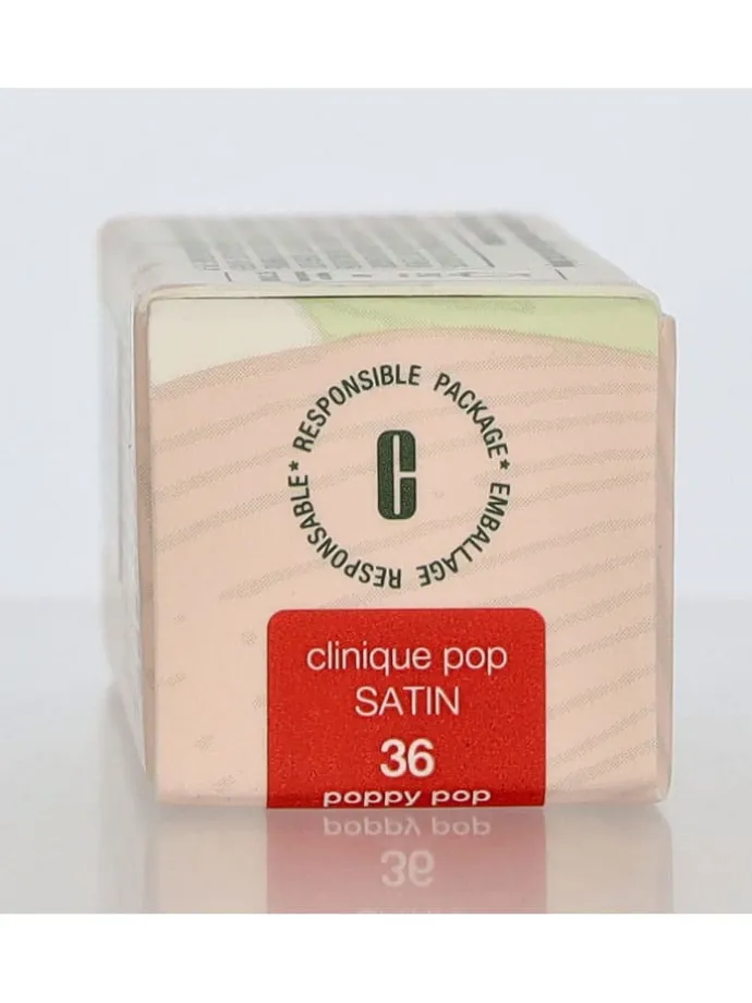 Szminka "Pop Longwear Satin - 36 Poppy Pop" - 3,9 g
