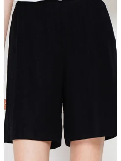Szorty w kolorze czarnym