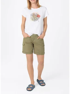 Szorty w kolorze khaki