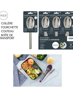 Sztućce campingowe - dł. 18,5 cm (produkt niespodzianka)