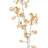 Sztuczna gałązka ''Gypsophilia Loryn'' w kolorze pomarańczowym - dł. 106 cm