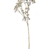 Sztuczna gałązka ''Loryn'' w kolorze biało-zielonym - dł. 61 cm
