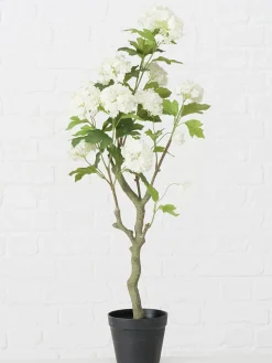 Sztuczna roślina w kolorze zielono-białym - wys. 90 cm