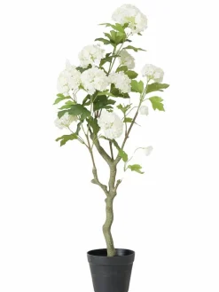 Sztuczna roślina w kolorze zielono-białym - wys. 90 cm