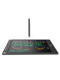 Tablet graficzny LCD w kolorze czarno-różowym - 6+