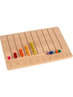 Tablica liczbowa "1-10" - 3+