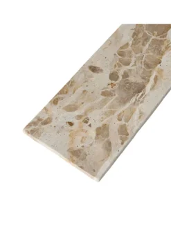 Taca "Vita" w kolorze białym - 30 x 2 x 12 cm
