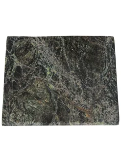Taca "Vita" w kolorze ciemnozielonym - 12 x 2,5 x 12 cm