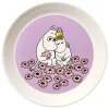 Talerzyk deserowy "Sweethearts" w kolorze fioletowym - Ø 19 cm
