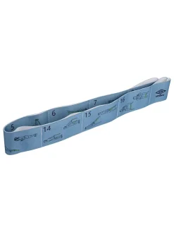 Taśma treningowa w kolorze błękitnym - dł. 77 cm