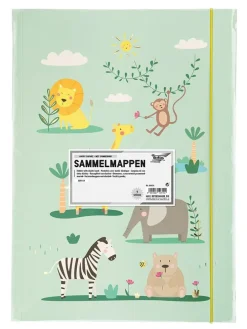 Teczka "Happy Safari" w kolorze miętowym