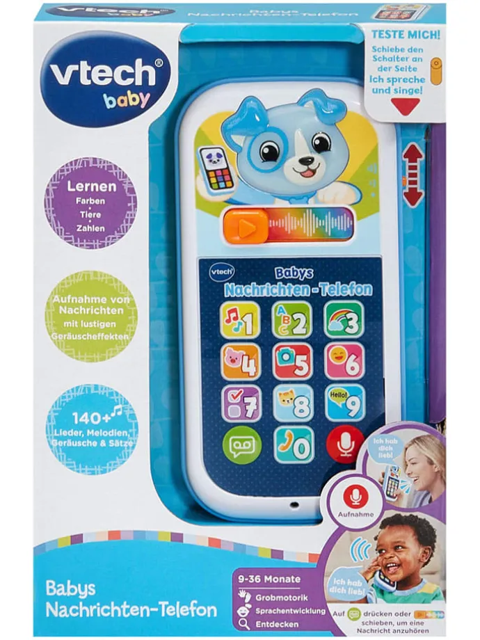 Telefon do zabawy dla dzieci - 12 m+