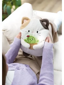 Termofor "Mymochi Cat Angy" w kolorze białym - 10 m+