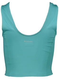 Top funkcyjny "Boundless Trek Tank" w kolorze turkusowym