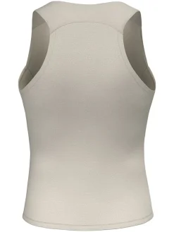 Top kolarski "Vento Merino" w kolorze szarobrązowym
