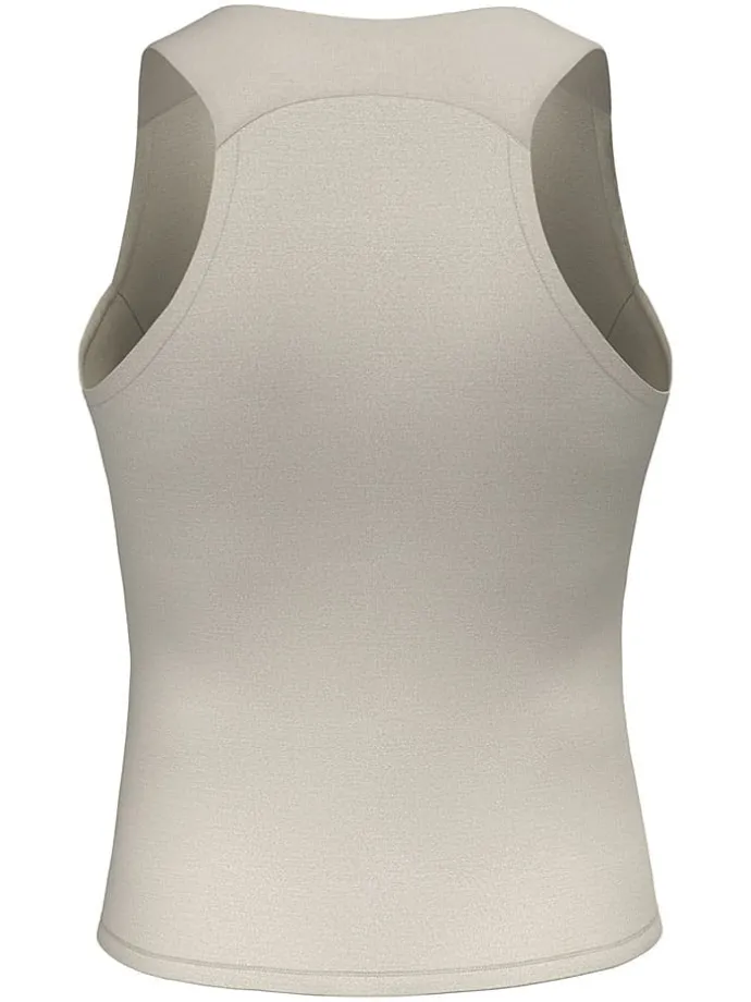 Top kolarski "Vento Merino" w kolorze szarobrązowym