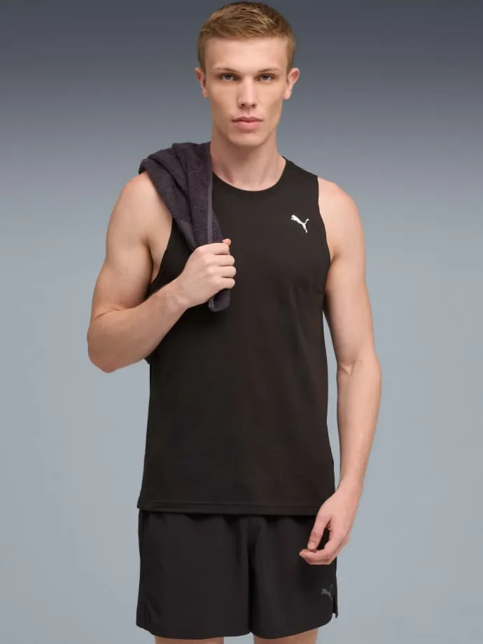 Top sportowy "Tad Tech Triblend" w kolorze czarnym