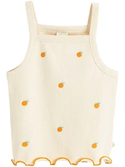 Top w kolorze beżowym