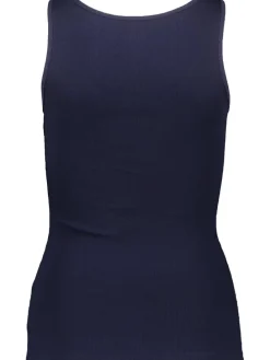 Top w kolorze granatowym