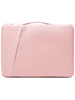 Torba "Linea" w kolorze jasnoróżowym na laptopa - 38 x 28 x 3 cm