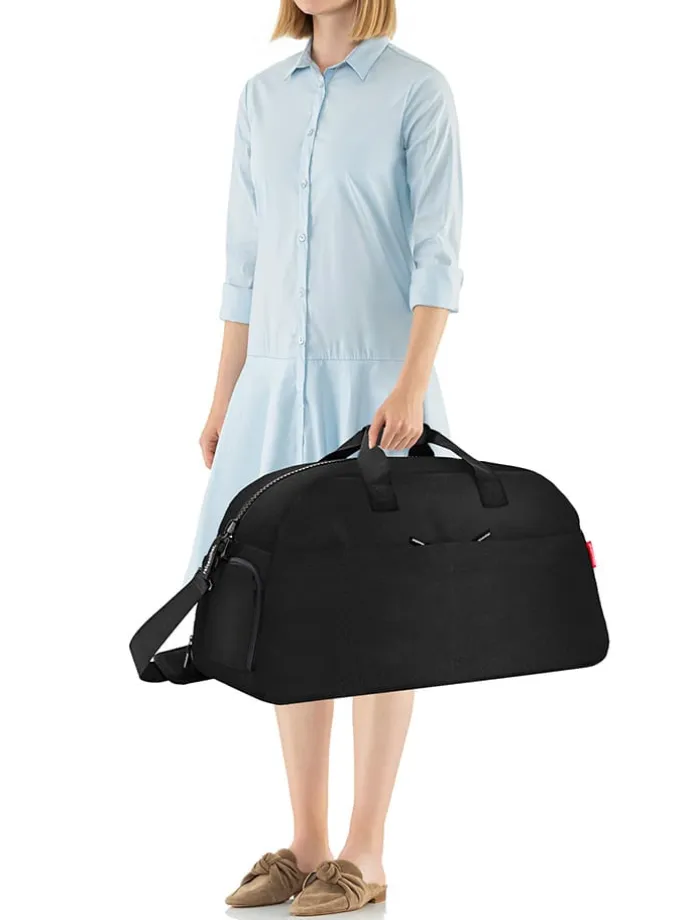 Torba podróżna "Overnighter Plus" w kolorze czarnym - 70 x 38 x 29 cm