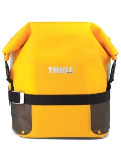 Torba rowerowa "Adventure Touring" w kolorze żółtym - 51 x 13 x 29 cm
