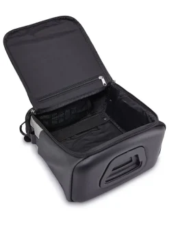 Torba rowerowa w kolorze antracytowym - 24 x 15 x 21 cm