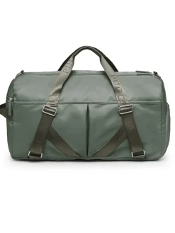 Torba sportowa w kolorze khaki - 52 x 28 x 26,5 cm