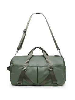 Torba sportowa w kolorze khaki - 52 x 28 x 26,5 cm