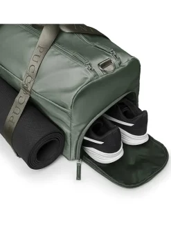 Torba sportowa w kolorze khaki - 52 x 28 x 26,5 cm