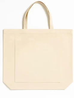 Torba w kolorze beżowym do jogi - 44 x 44 cm